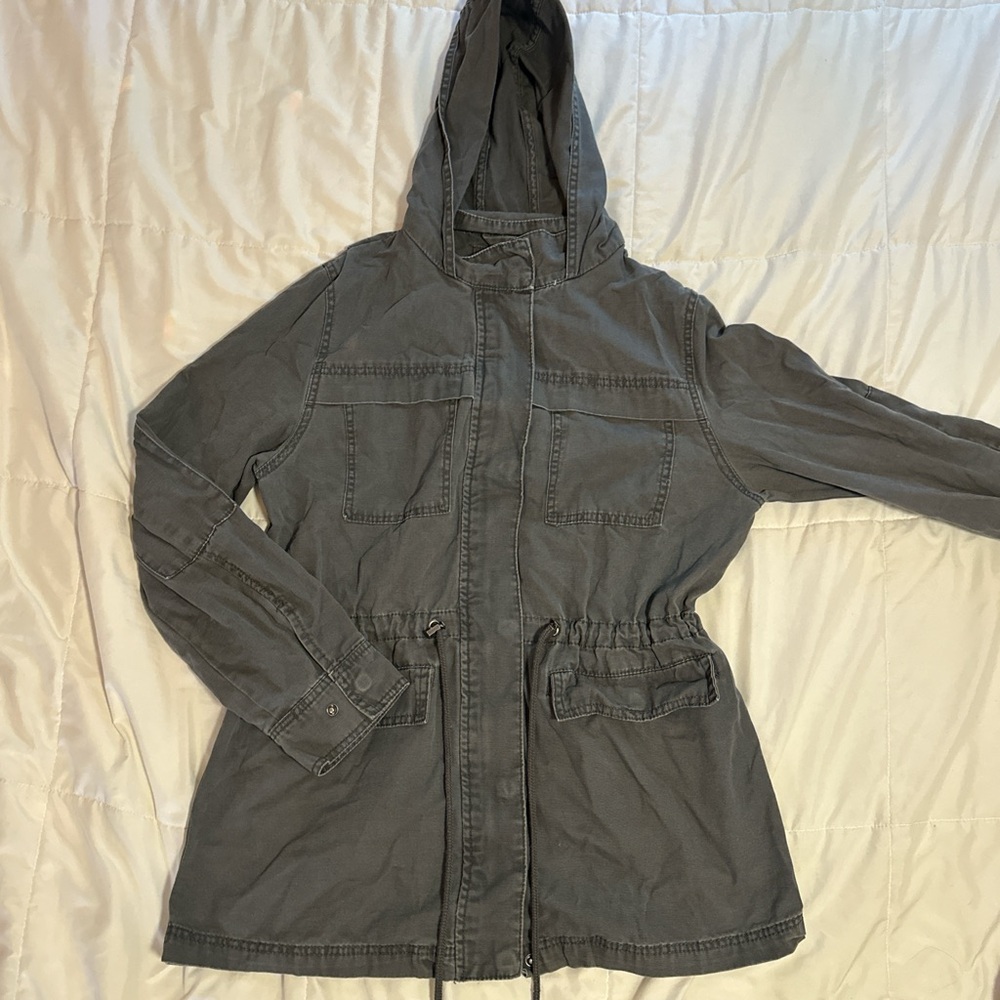 Hooded Trench Coat